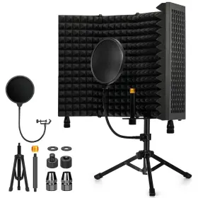 737655658163 DMSKY Recording Microphone Isolation Shield Pop