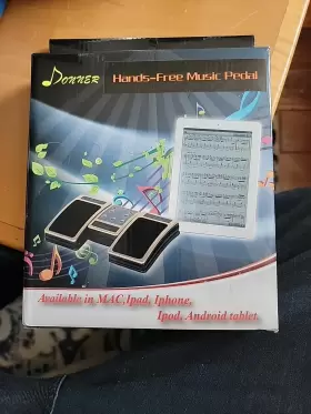 004467287031 DONNER Page Turner Pedal Music Mac Ipad Android