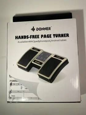 DBM-1 DONNER Page Turner Bluetooth Music Pedal Cable Manual