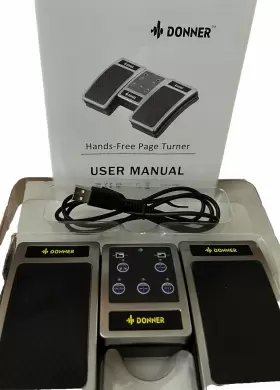 DMB-1 DONNER Page Turner Pedal Mac Ipad Iphone Android Table #2