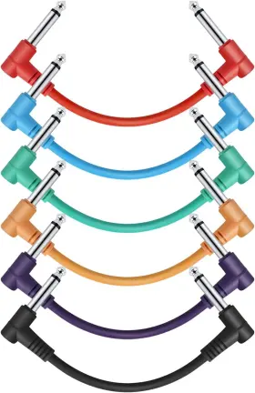 EC2009 DONNER Guitar Patch Cable Ts Multicolored