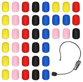 247045698883 DUOMILEE Mini Lavalier Foam Covers Microphone He