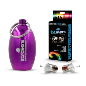 M1-SKIT-PURPLECAN EARASERS Musicians Plugs
