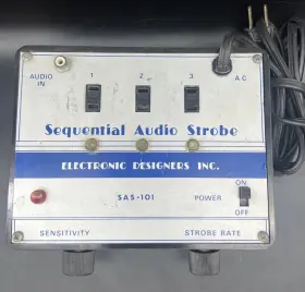 SAS-101 ELECTRONIC DESIGNERS INCORPORATED Sequential Audio