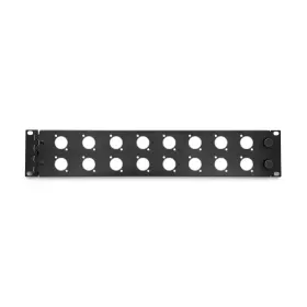 EC-RP2U-16D-HINGE ELITE CORE Space Hinged Rack Panel