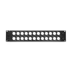 EC-RP2U-24D-HINGE ELITE CORE Space Hinged Rack Panel