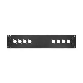 EC-RP2U-4X4-HINGE ELITE CORE Space Hinged Rack Panel