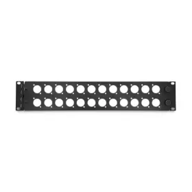 RP2U-24D-HINGE ELITE CORE Space Hinged Rack Panel Connector