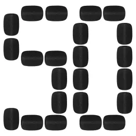 718027782242 EOAMEN Microphone Covers Foam Mini Windscreen