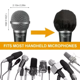 194998509628 ERAYCO Disposable Microphone Cover Elastic Mic #3