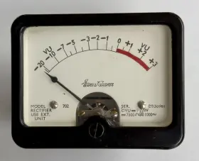 12345 ERNEST TURNER EMI Tgi Console Meter Mastering