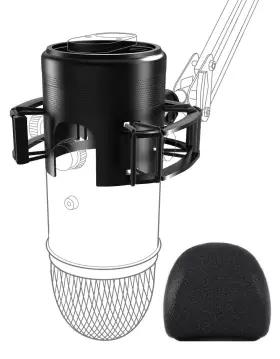 MSM-002 ETOUR Yeti Shock Mount Pop Filter Anti Vib