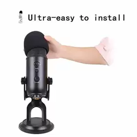 HTT-1 EUARD88 Microphone Cover Foam Yeti Pro Mxl Han #3