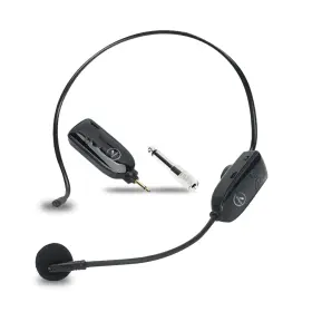 EV-302 EV SPACES Dual Wireless Microphone Headset Uhf Mic