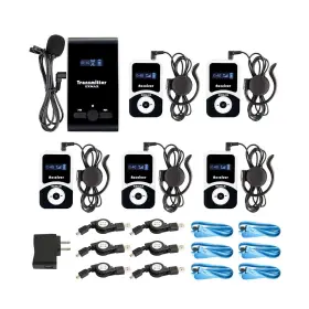 ATG-100T1T5R-B EXMAX Wireless Tour Translator Headset Device