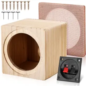 R22025-MG-USNA FACMOGU Wooden Speaker Enclosure Single Car