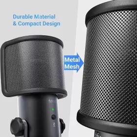 SCON21ACU1 FIFINE Pop Filter Mic Screen Mesh Microphone #2