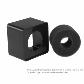 FAM01753115FR0P5169 FOXNOVO Microphone Cube Square Cub Abs #3