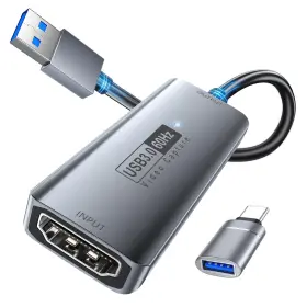 HU-15 FULFALIC Video Capture Card Hdmi Usb Audio