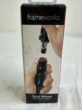 Gfw-mic-qrtop GATOR CASES Frameworks Release Microphone