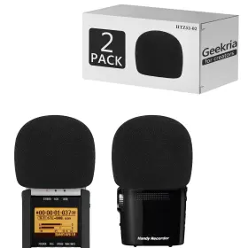 HTZ52-02 GEEKRIA Foam Windscreen Zoom Pack