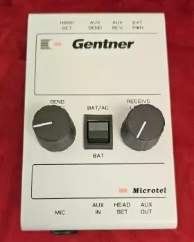 910-020-001 GENTNER Microtel Broadcast Handset Interface #2
