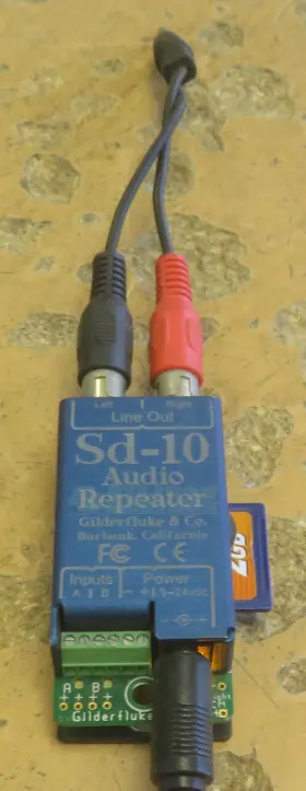 SD-10 GILDERFLUKE Audio Repeater #2