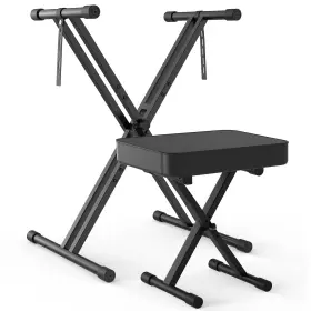 GKX-88 GLEAM Keyboard Stand Bench Set Double Digital Piano