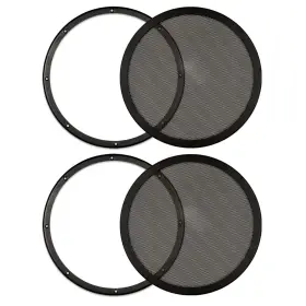 SG-M12-2 GOLDWOOD Snap Sound Steel Mesh Woofer Grills