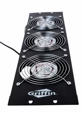 APRR3UW3F GRIFFIN Rack Mount Fan Panels Audio Gear Network #2