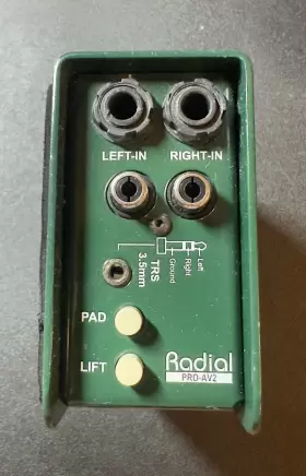 PROAV2 GT RADIAL Engineering Stereo Passive Multimedia Box #3