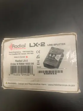 R800-1033 GT RADIAL Balanced Line Splitter Isolation Box #3