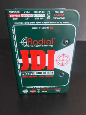 R8001010 GT RADIAL Engineering Jdi Single Channel Passive Box
