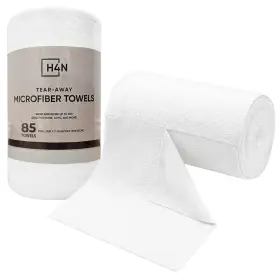 H4N001 H4N Microfiber Cleaning Roll Pack Tear Towels Lint