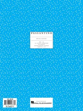 14025111 HAL LEONARD Manuscript Paper Passantino