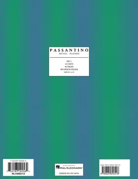 14025112 HAL LEONARD Musipack Ring Filler Passantino Paper