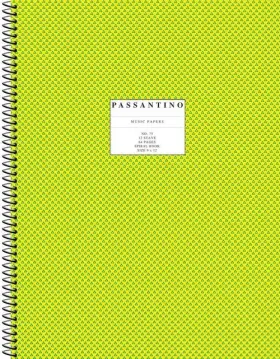 14025118 HAL LEONARD Spiral Book Passantino Manuscript Paper