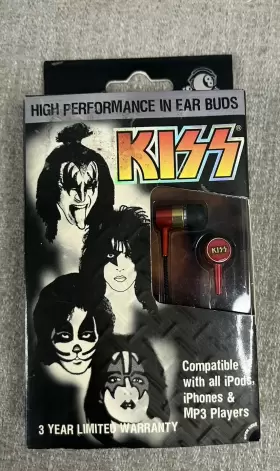 750431 HAL LEONARD Kiss Ear Buds Window Box High Performance