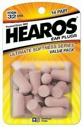 756063052103 HEAROS Ultimate Softness Ear Plugs