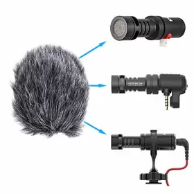 FA485AE HEARTORIGIN Pop Filter Rode Videomicro Videomic Me #3