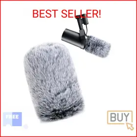SM7B HEARTORIGIN Fur Shure Youshares Pop Filter Mic Furry