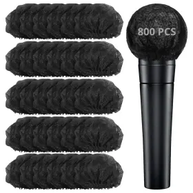 728721079708 HOMAISSON Microphone Covers Disposable Elastic