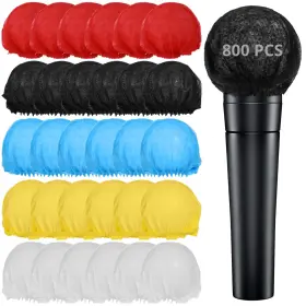 753448030510 HOMAISSON Disposable Microphone Covers Handheld