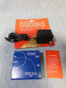 CDL-313 HOSA Sp Dif Coax Aes Ebu Digital Audio Interface