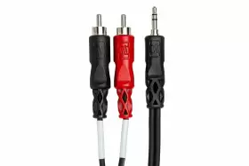 CMR-215 HOSA Stereo Breakout Trs Dual Rca #3
