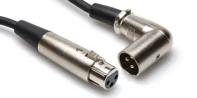 XRR-115 HOSA Cable Xlr Female Right Angled Male
