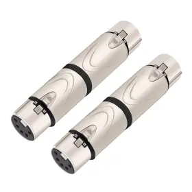 D1069 HOZIBING Xlr Adapter Pin Female Connector Dmx Audio Mic