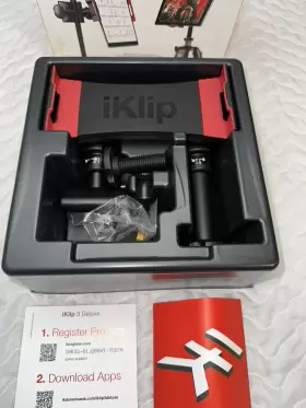 IP-IKLIP-3DLX-IN IK MULTIMEDIA Deluxe Ipad Tablet Mount Mic #3
