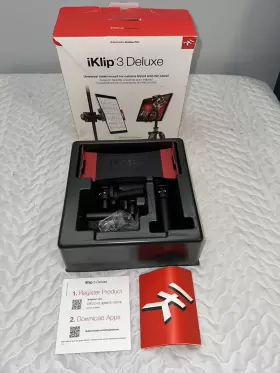 IP-IKLIP-3DLX-IN IK MULTIMEDIA Deluxe Ipad Tablet Mount Mic
