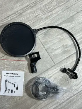 MIU006 INNOGEAR Microphone Pop Filter Swivel Double Sound